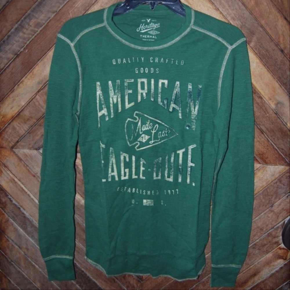 Mens American Eagle Outfitters Top Thermal Sweater